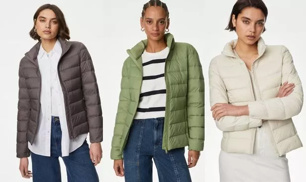 玛莎百货(Marks and Spencer)的“显瘦”羽绒夹克是秋季的完美过渡单品